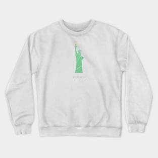 New York City, NYC, Lady Liberty Crewneck Sweatshirt